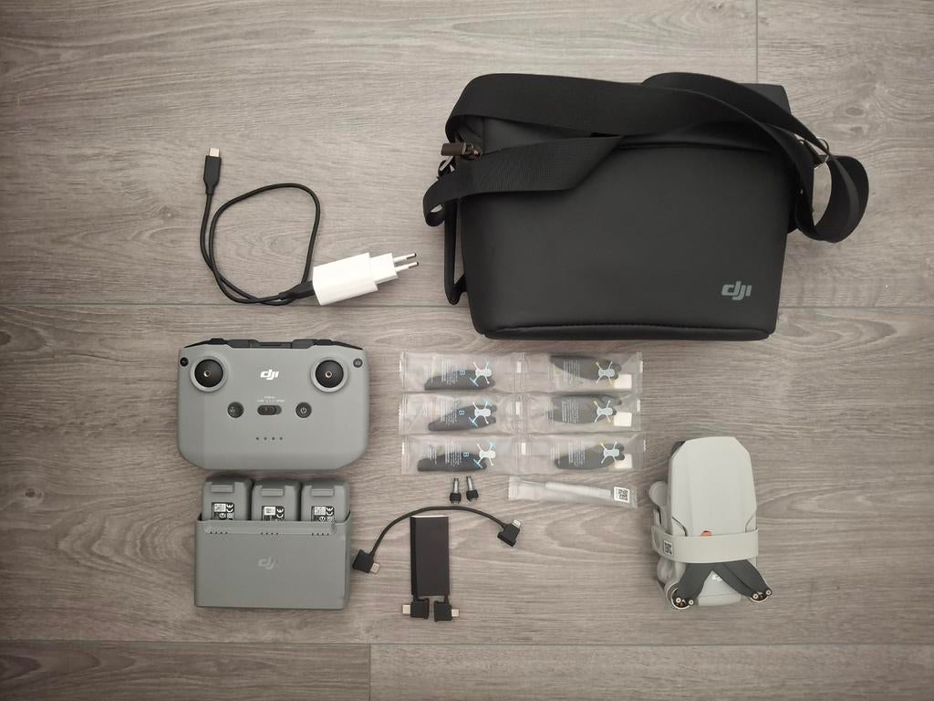 DJI Mini 2 drone - Zo goed als nieuw met tas en accessoires, Cameradrone, 5 tot 10 kilometer, Zo goed als nieuw, DJI