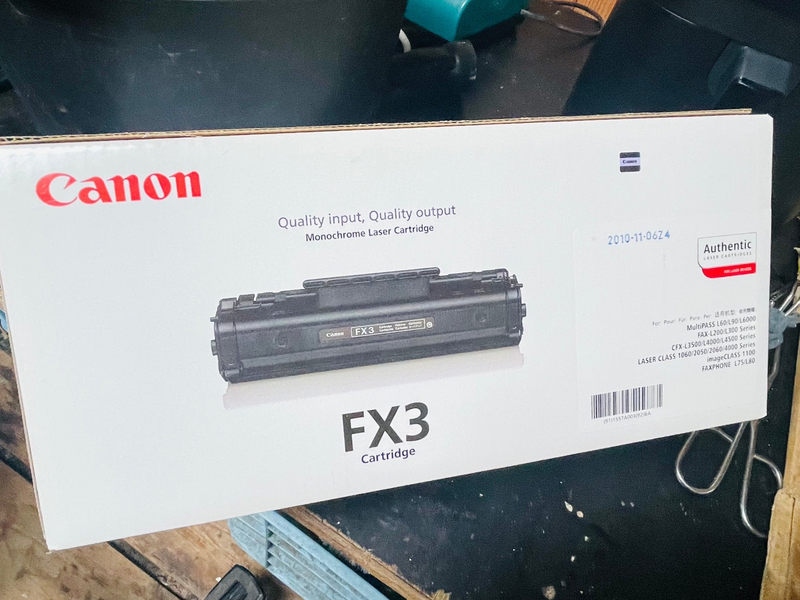 Canon FX3 cartridge, Ophalen of Verzenden, Zo goed als nieuw