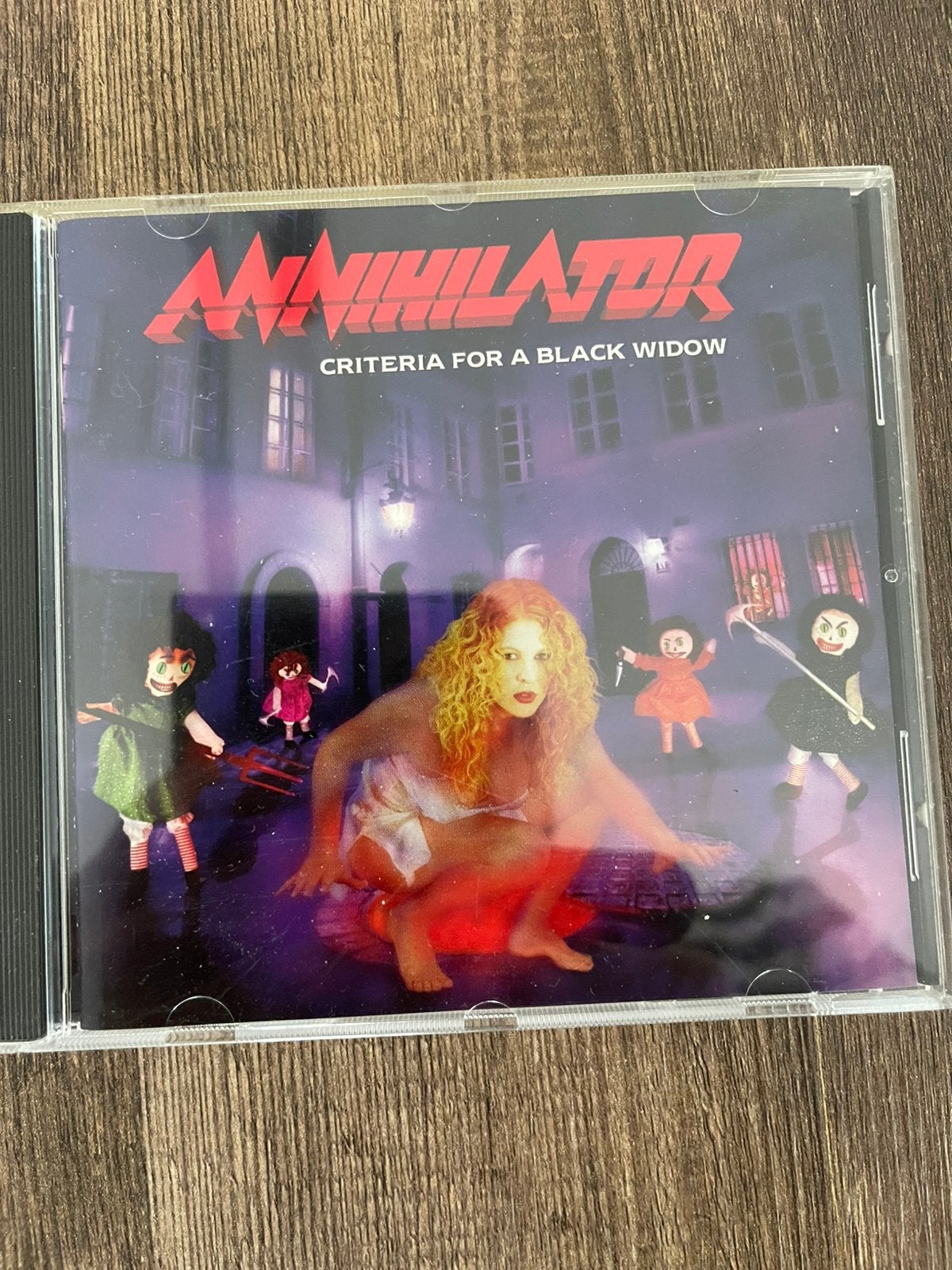 Annihilator - Criteria for a black widow   rock metal, Verzenden, Zo goed als nieuw, Poprock