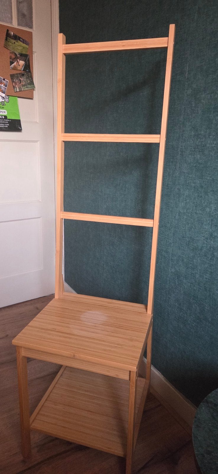 RÅGRUND IKEA Bamboe Badkamer Stoel - Praktisch en Stijlvol, Ophalen, Gebruikt, Overige kleuren, Modern, Scandinavisch