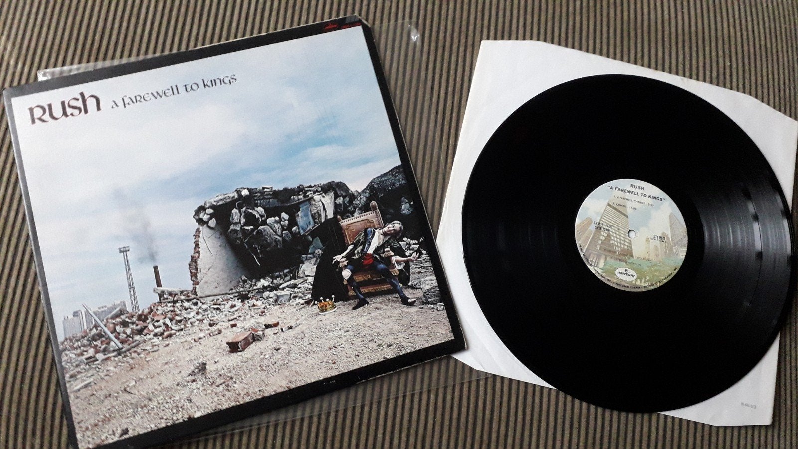 lp rush - a farewell to kings, Ophalen of Verzenden, Gebruikt, 12 inch