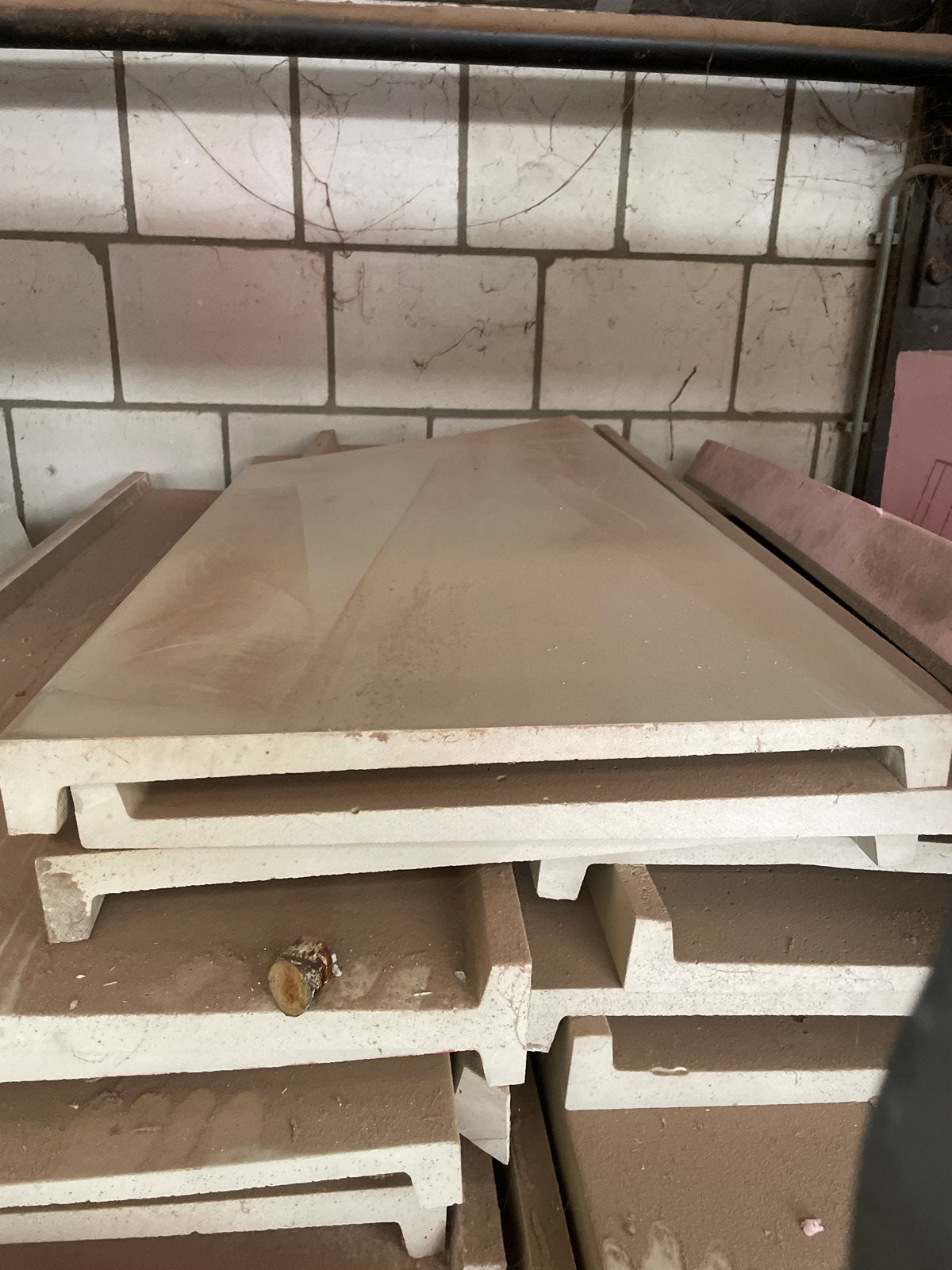 15 Muurafdekkers - 115 cm lang, Ophalen of Verzenden, Gebruikt