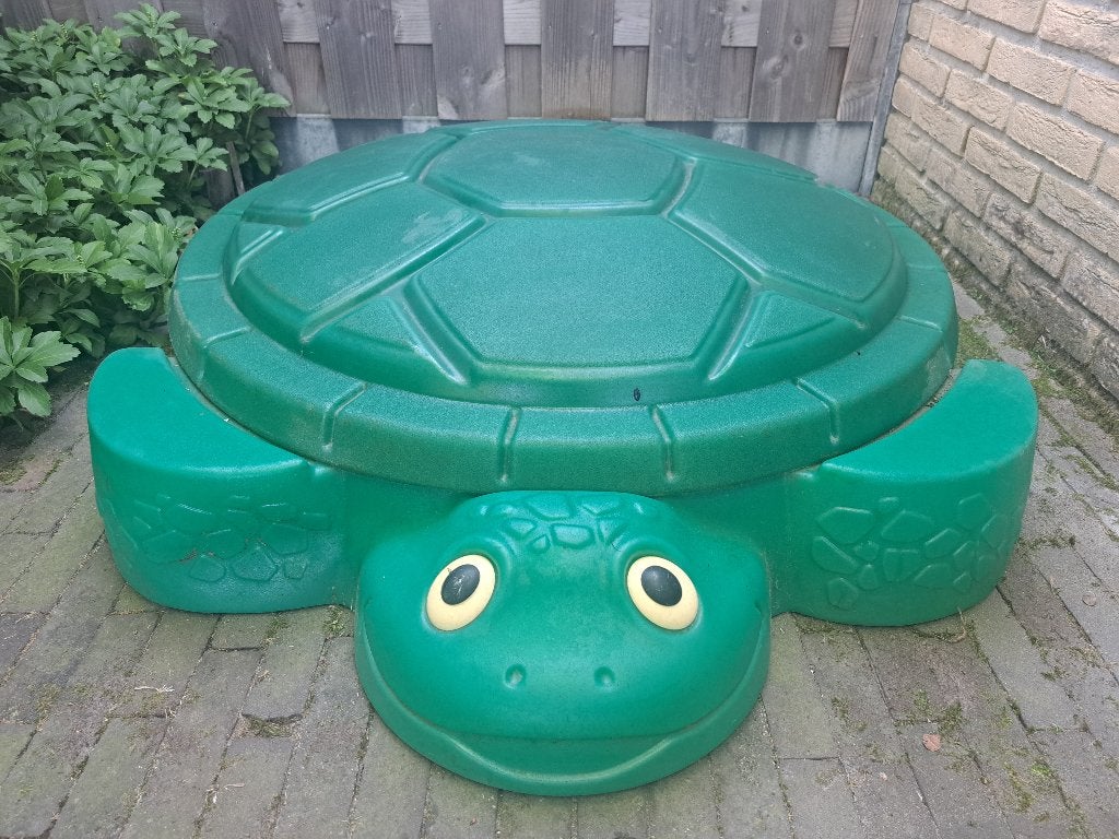 Zandbak schildpad Little Tikes, Kinderen en Baby's, Speelgoed | Buiten | Zandbakken, Ophalen, Gebruikt