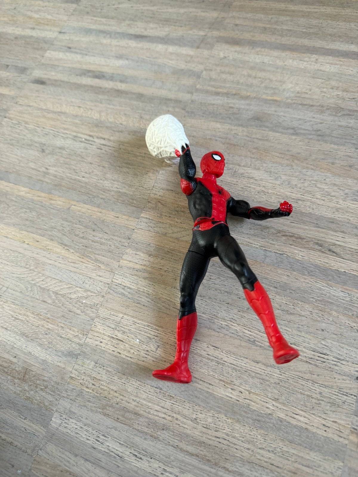 Spider-Man actiefiguur bewegend, Ophalen of Verzenden, Zo goed als nieuw