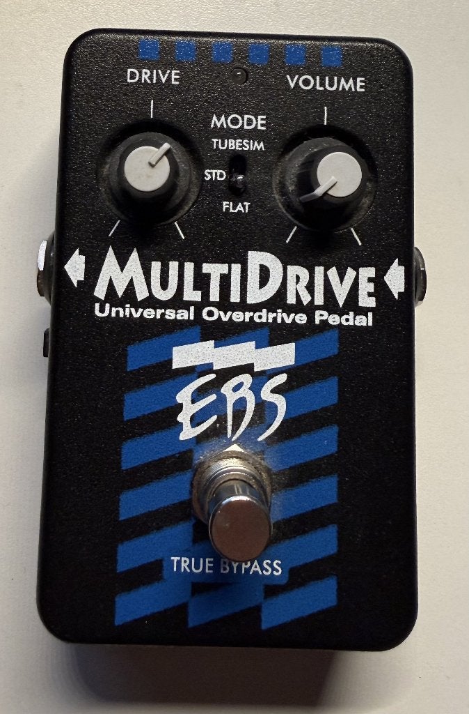 BOSS Reverb RV-6 @ EBS MultiDrive pedaal, Muziek en Instrumenten, Effecten, Ophalen of Verzenden, Zo goed als nieuw, Distortion, Overdrive of Fuzz