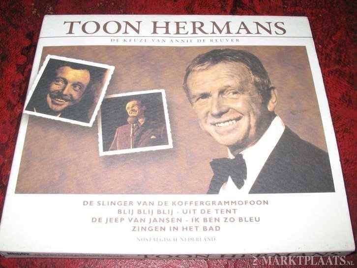 Toon Hermans - De Keuze van Annie de Reuver -, Cd's en Dvd's, Cd's | Nederlandstalig, Ophalen of Verzenden, Gebruikt, Levenslied of Smartlap