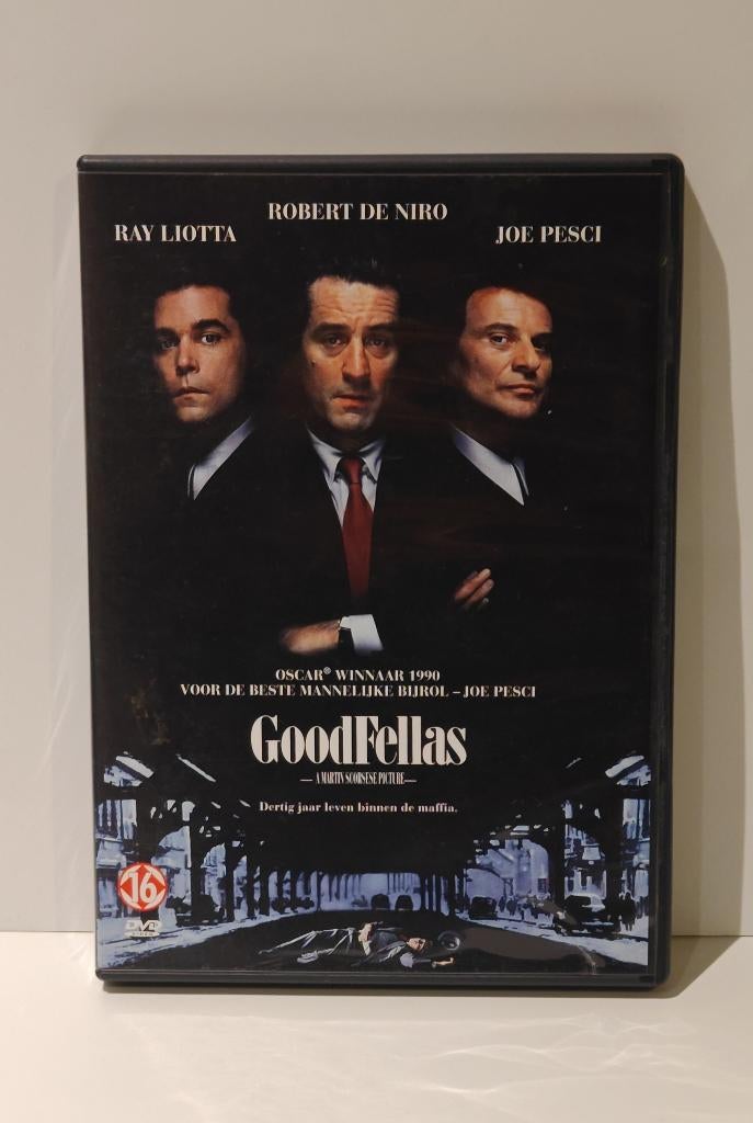 GoodFellas dvd Scorsese De Niro Pesci maffiaklassieker Oscar, Alle leeftijden, Ophalen of Verzenden, Zo goed als nieuw, Maffia en Misdaad