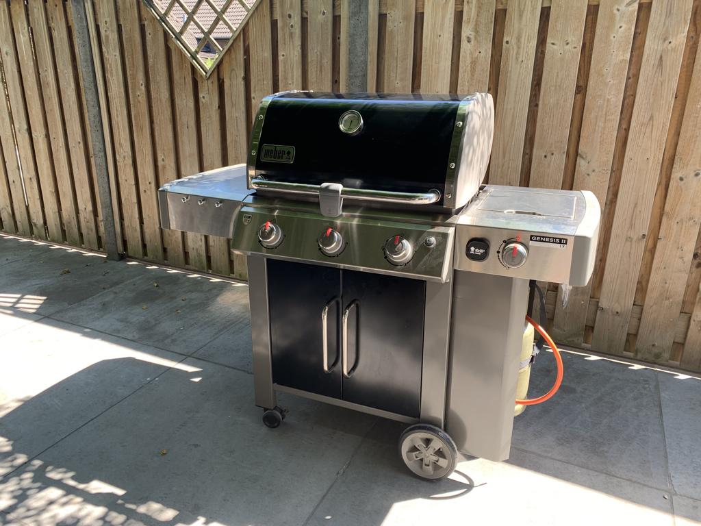 Weber Genesis II LX gas bbq, Ophalen, Zo goed als nieuw, Gas, Weber (BBQ)
