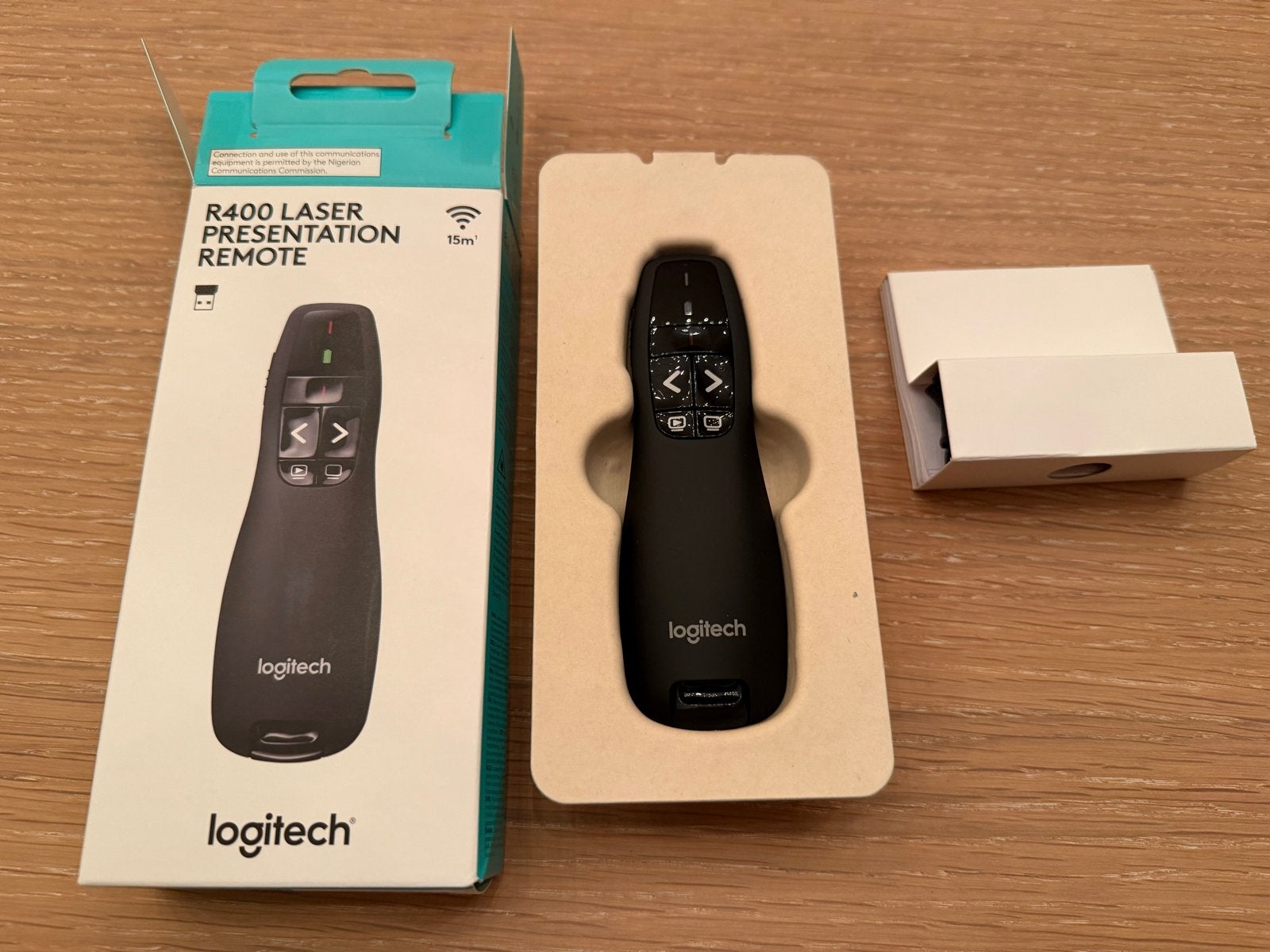 Logitech R400 Laser Presentatie Afstandsbediening, Ophalen of Verzenden, Nieuw, Windows
