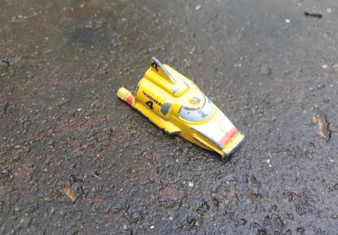 Thunderbirds 4 diecast 1992, Ophalen of Verzenden, Gebruikt