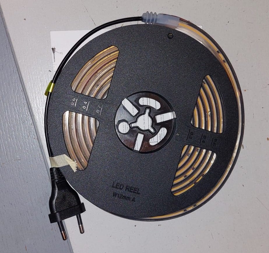 RexTech LED strip 4 meter Warm wit Premium 432 COB leds p/m, Led-lamp, 60 watt of meer, Nieuw, Overige fittingen