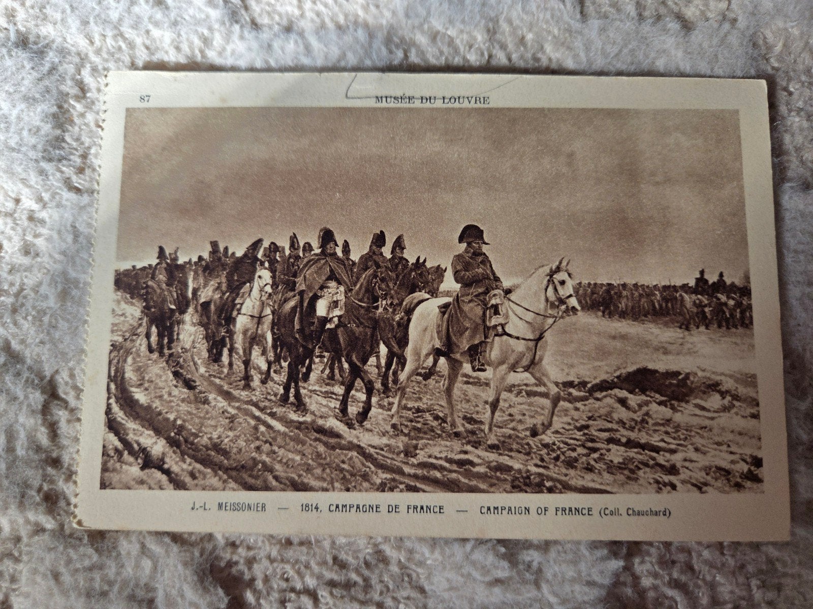 Oude Ansichtkaart: Napoleon - Campagne de France 1814, Ophalen of Verzenden, Voor 1920, Gelopen, Politiek en Historie