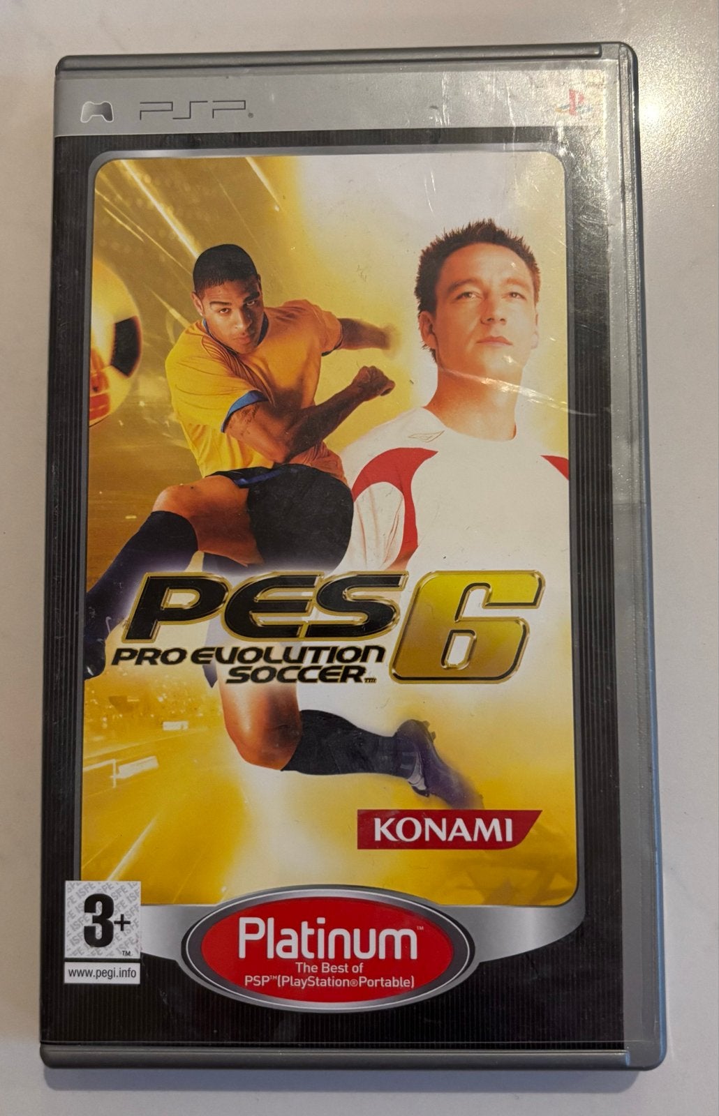 PES 6 Pro Evolution Soccer PSP Platinum Editie, Online, Gebruikt, 2 spelers, Ophalen of Verzenden
