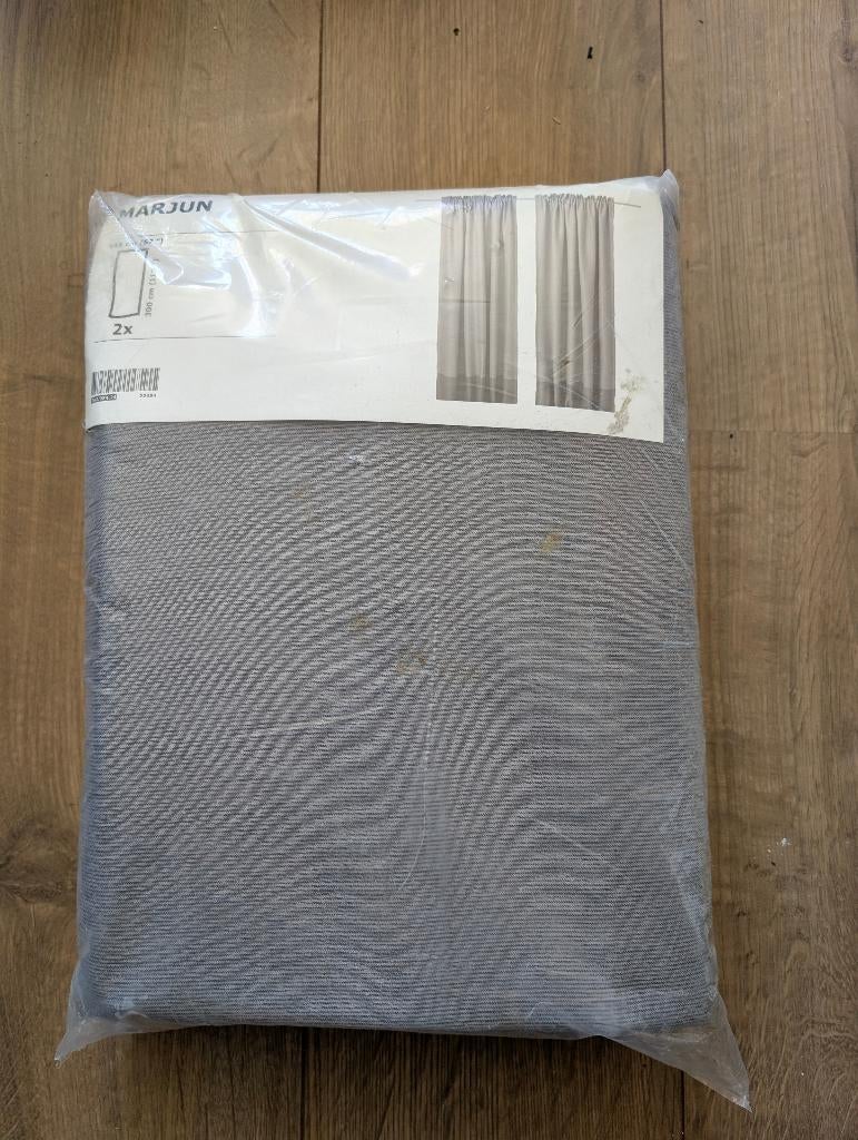 Ikea Marjun verduisterende gordijnen, Ophalen, 100 tot 150 cm, 200 cm of meer, Nieuw