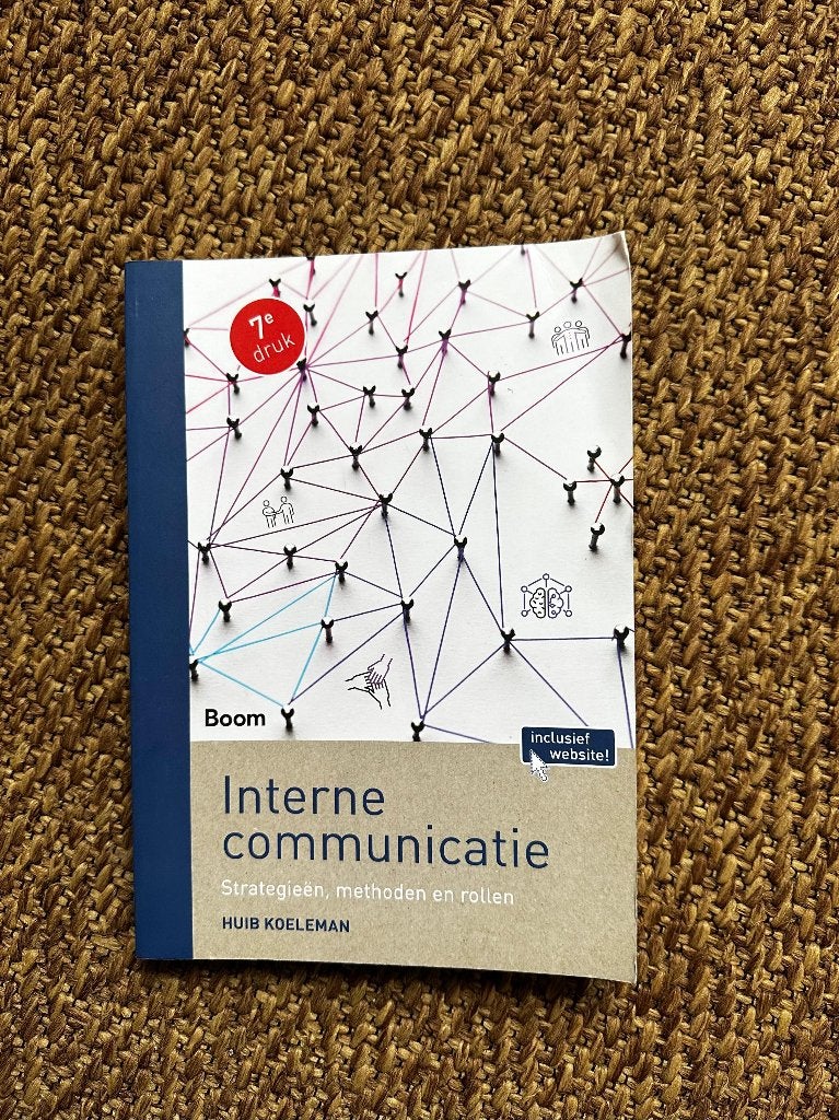 Interne Communicatie 7e druk - Huib Koeleman, Zo goed als nieuw, Huib Koeleman, Gamma, HBO
