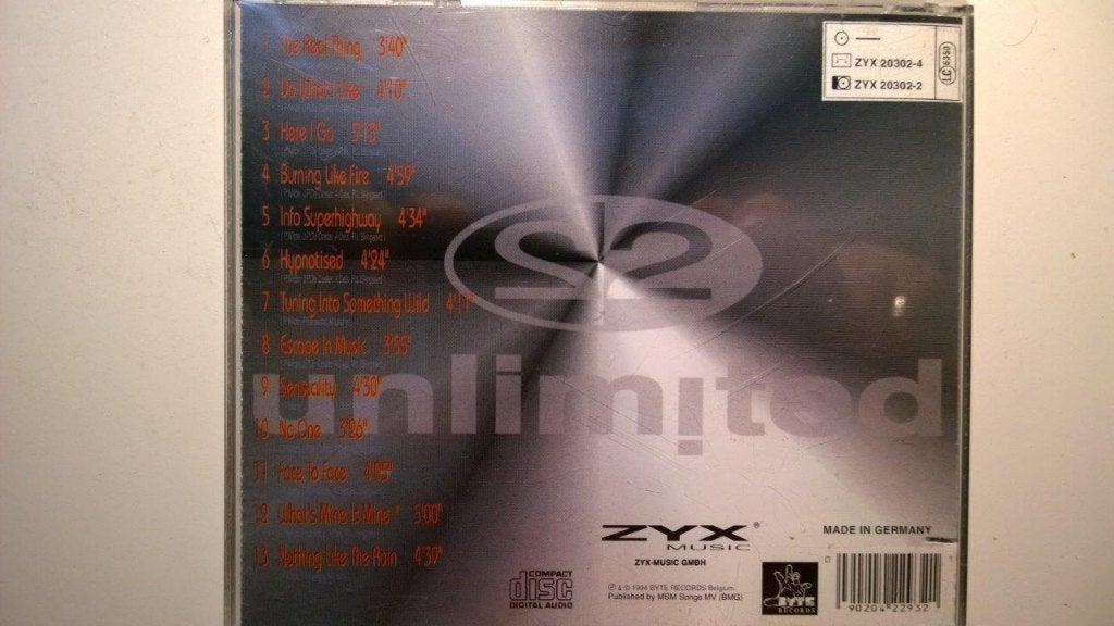 2 Unlimited - Real Things, Ophalen of Verzenden, Zo goed als nieuw, Dance, Album