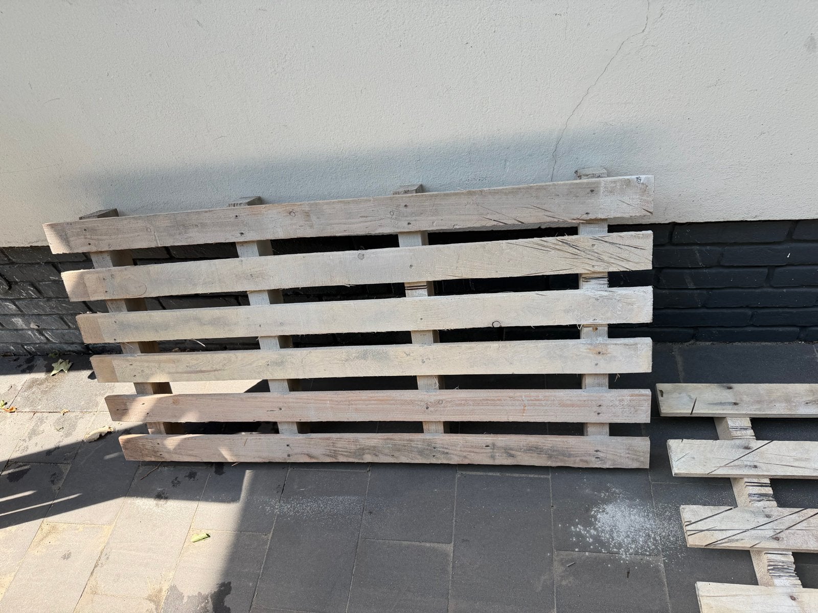 Gratis pallets ophalen, Ophalen, Gebruikt, Pallet