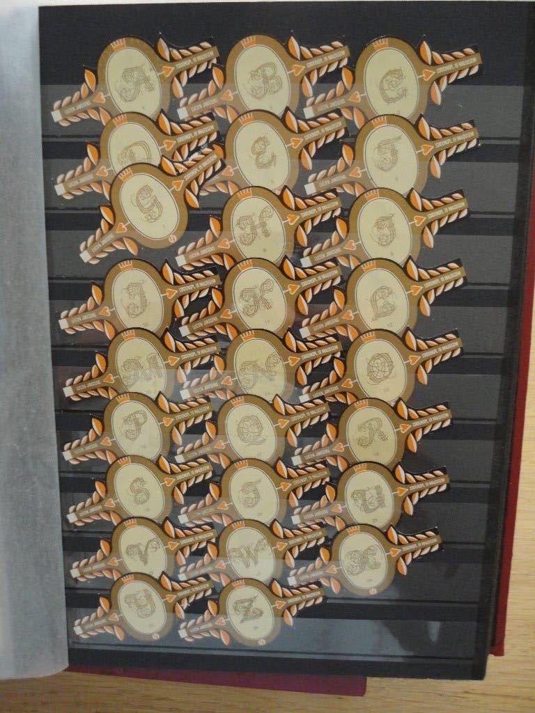 sigarenbandjes 75= 26st ABC, Ophalen of Verzenden, Sigarenbandjes