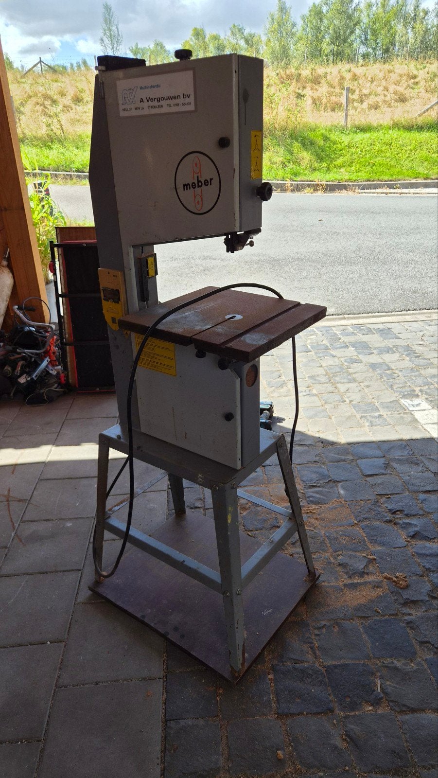 Meber Lintzaag - Werkt prima, lint gebroken, Ophalen, Gebruikt, 70 mm of meer, 600 tot 1200 watt
