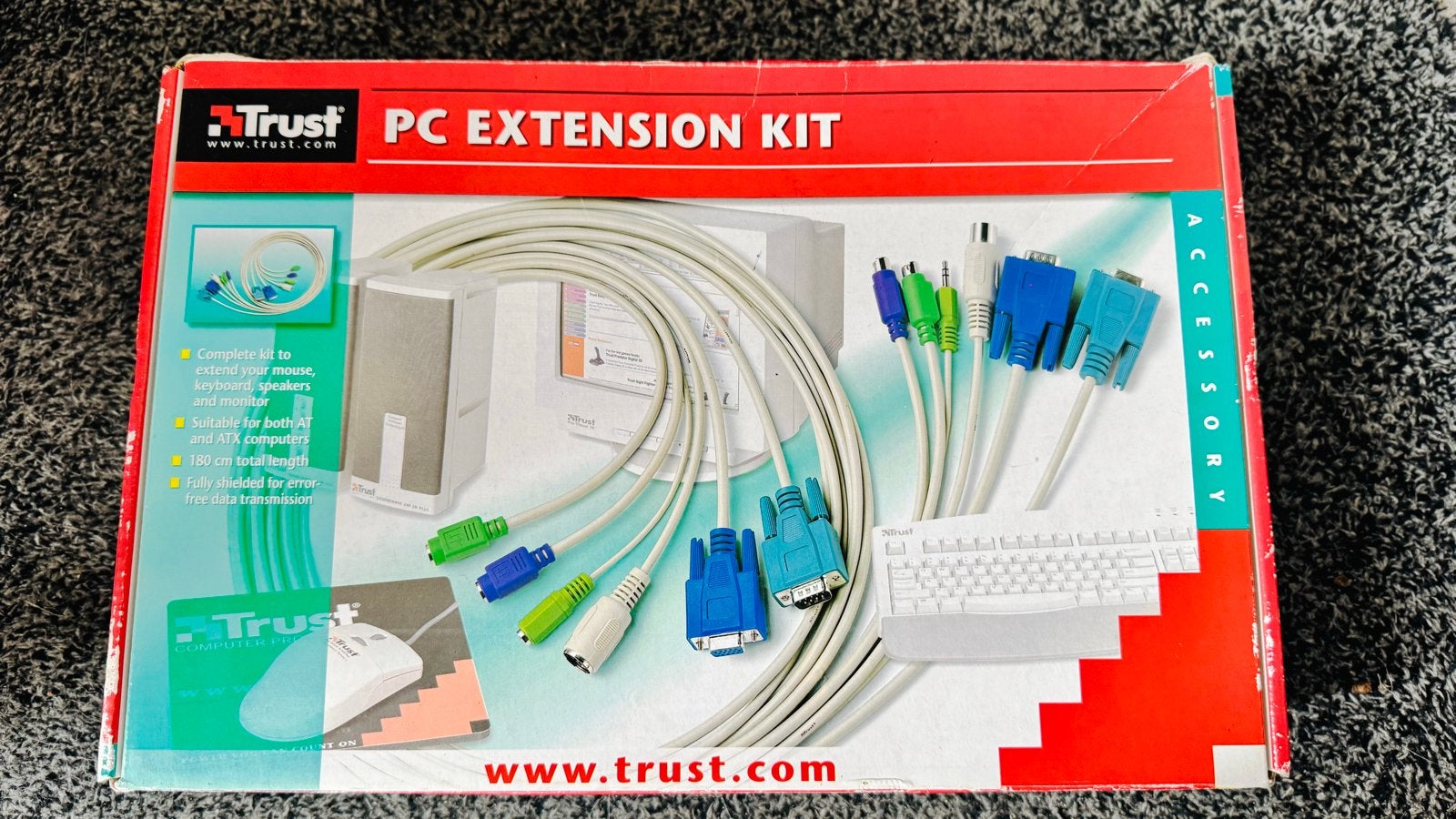 Trust PC Extension Kit - Verlengkabels voor PC-randapparatuu, Computers en Software, Ophalen of Verzenden, Gebruikt
