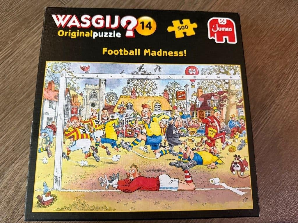 Wasgij puzzel 500 stukjes, Ophalen of Verzenden, 500 t/m 1500 stukjes, Gebruikt, Legpuzzel