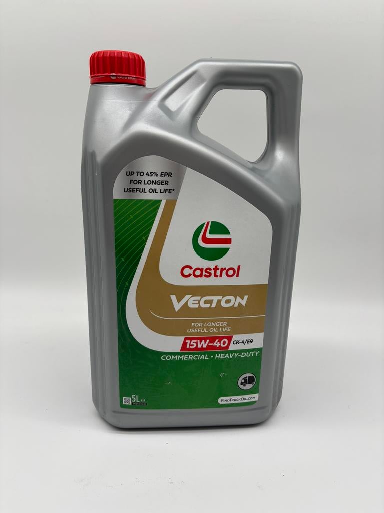 CASTROL VECTON 15W-40 CK4/E9 MOTOROLIE ongeopend, Ophalen of Verzenden, CASTROL VECTON, ., .