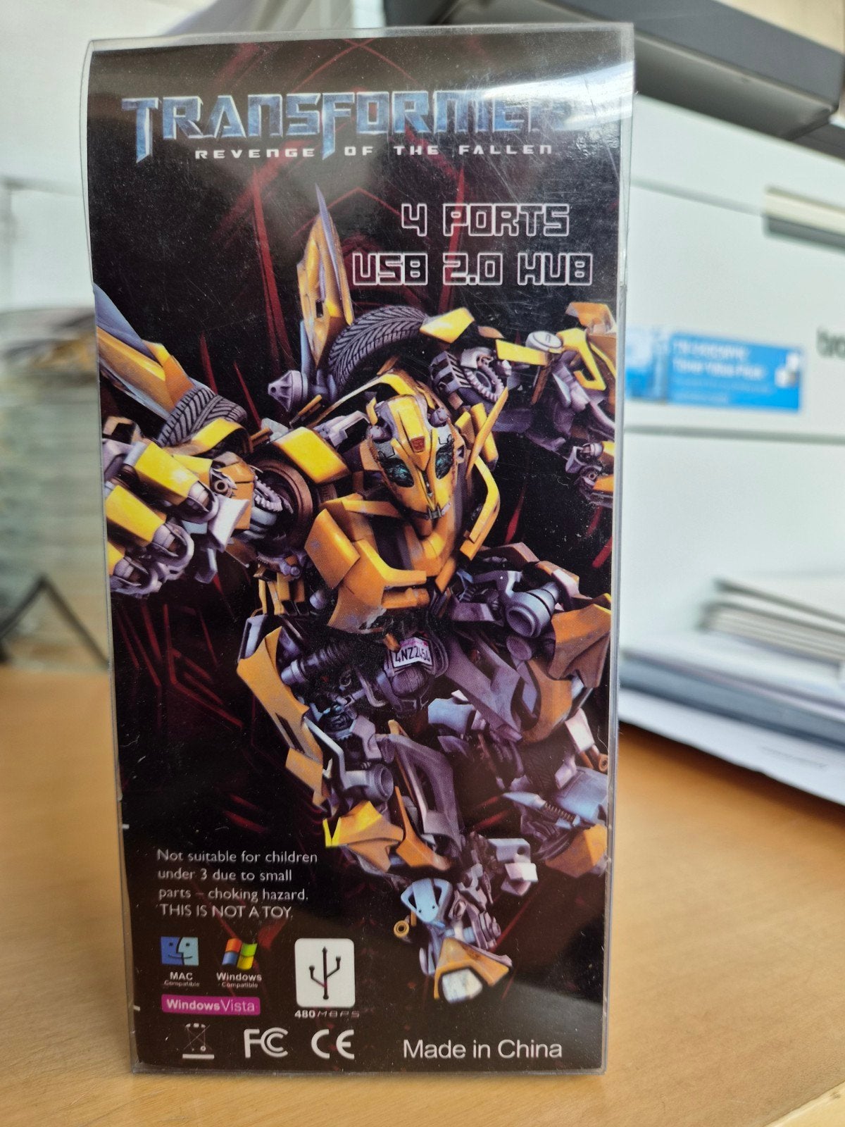 Transformers USB 2.0 Hub - 4 poorten, Ophalen of Verzenden, Nieuw