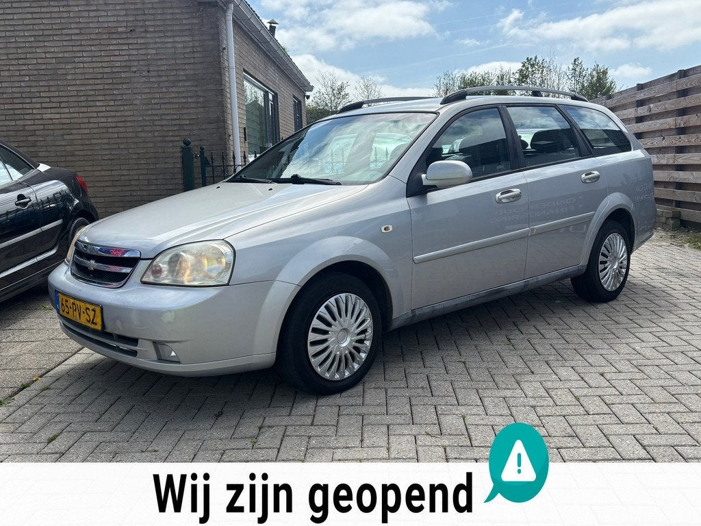 Chevrolet Nubira Station Wagon 1.8-16V Style | nieuwe apk ke, Auto's, Chevrolet, Gebruikt, 4 cilinders, 1799 cc, 610 kg