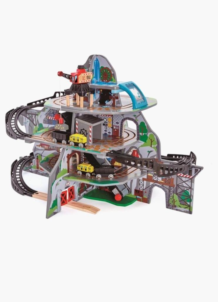 Hape Trein set Bouwmijn, Ophalen