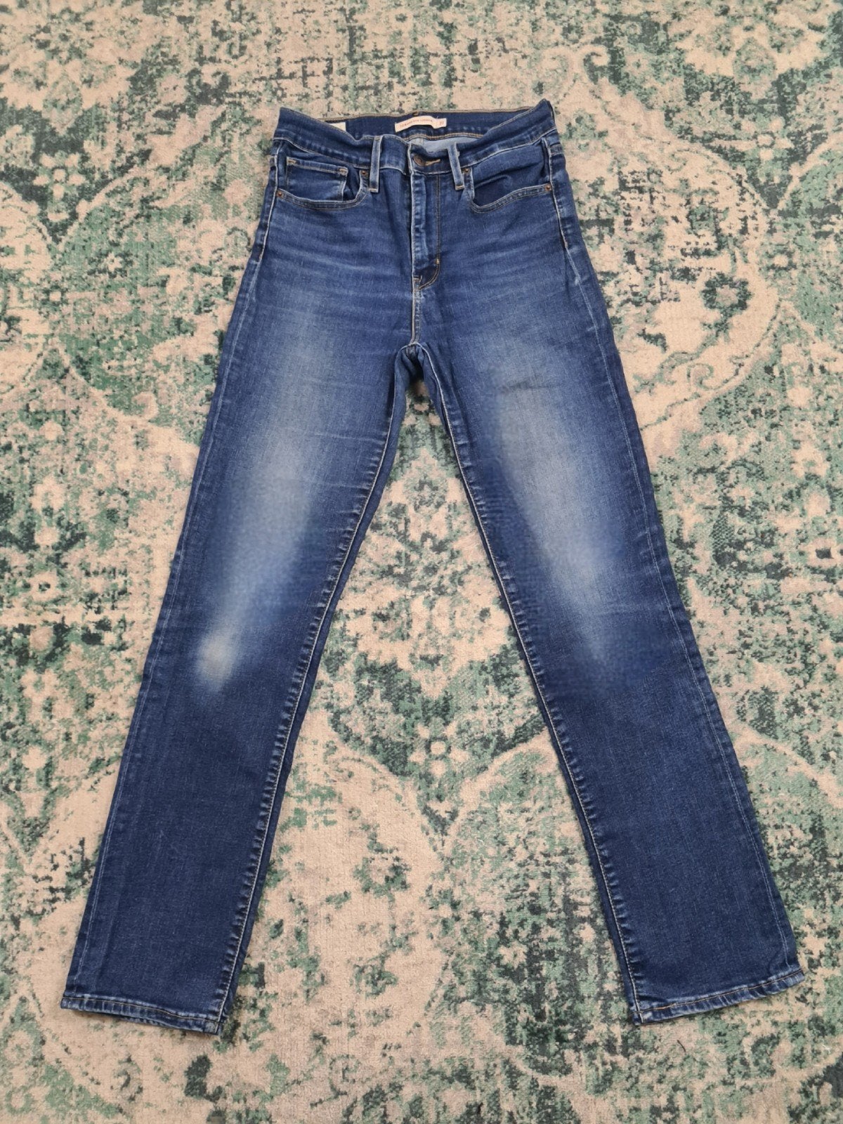 Levi’s 724 High-rise straight W27 L32 Tulsi2732 High-rise, Kleding | Dames, Blauw, Ophalen of Verzenden, Zo goed als nieuw, W27 (confectie 34) of kleiner