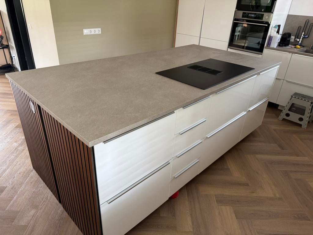 Werkblad kookeiland Ekbacken ikea grijsbeige, Ophalen, Nieuw, Overige kleuren, Minder dan 100 cm