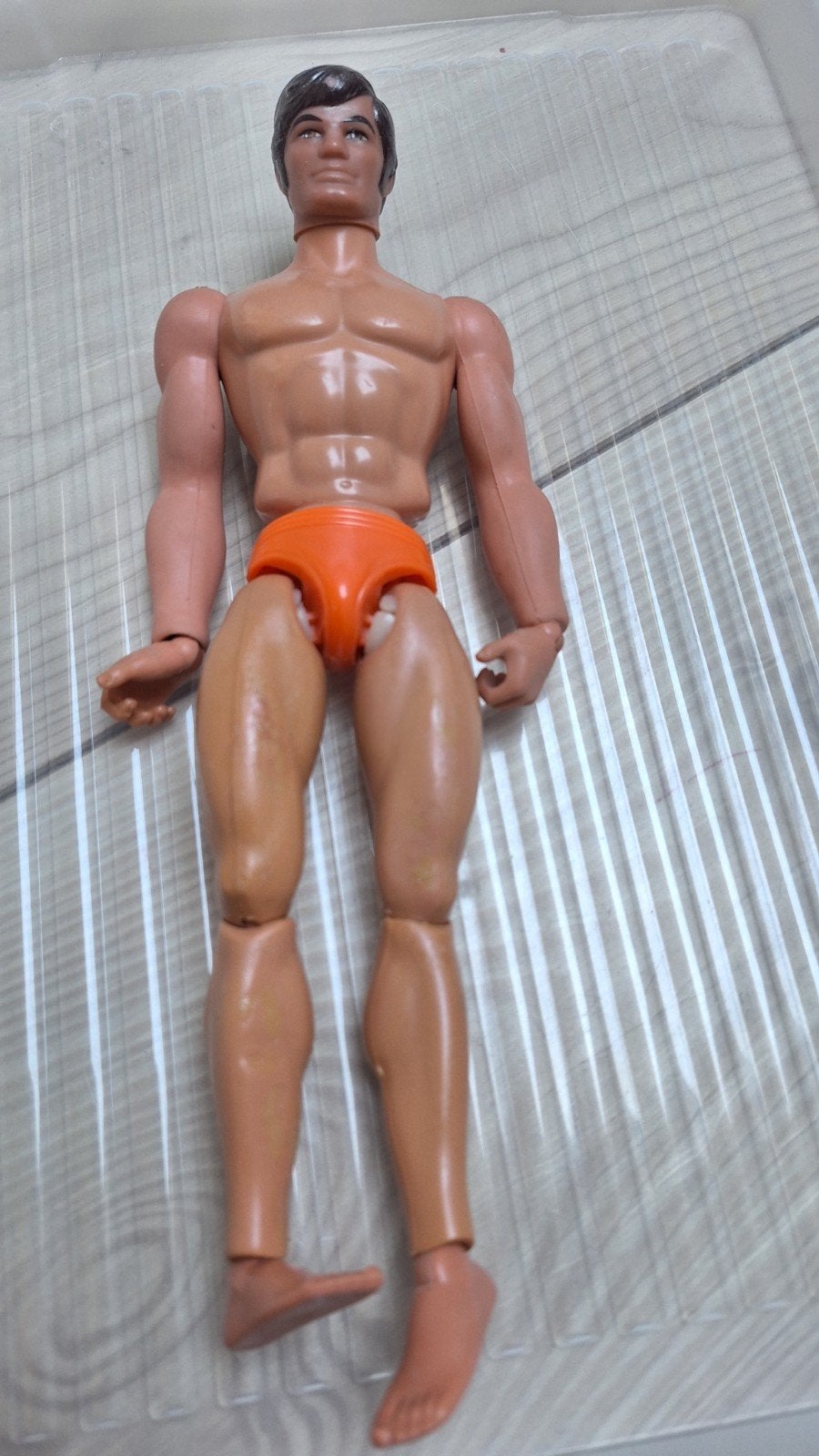 Big Jim Mattel pop action vintage, Ophalen of Verzenden, Gebruikt