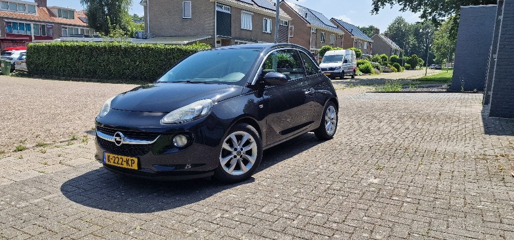 Opel ADAM 1.2 Ecoflex Start&stop 3DRS 2014 Zwart, Auto's, Opel, Voorwielaandrijving, 40 €/maand, Zwart, 4 cilinders