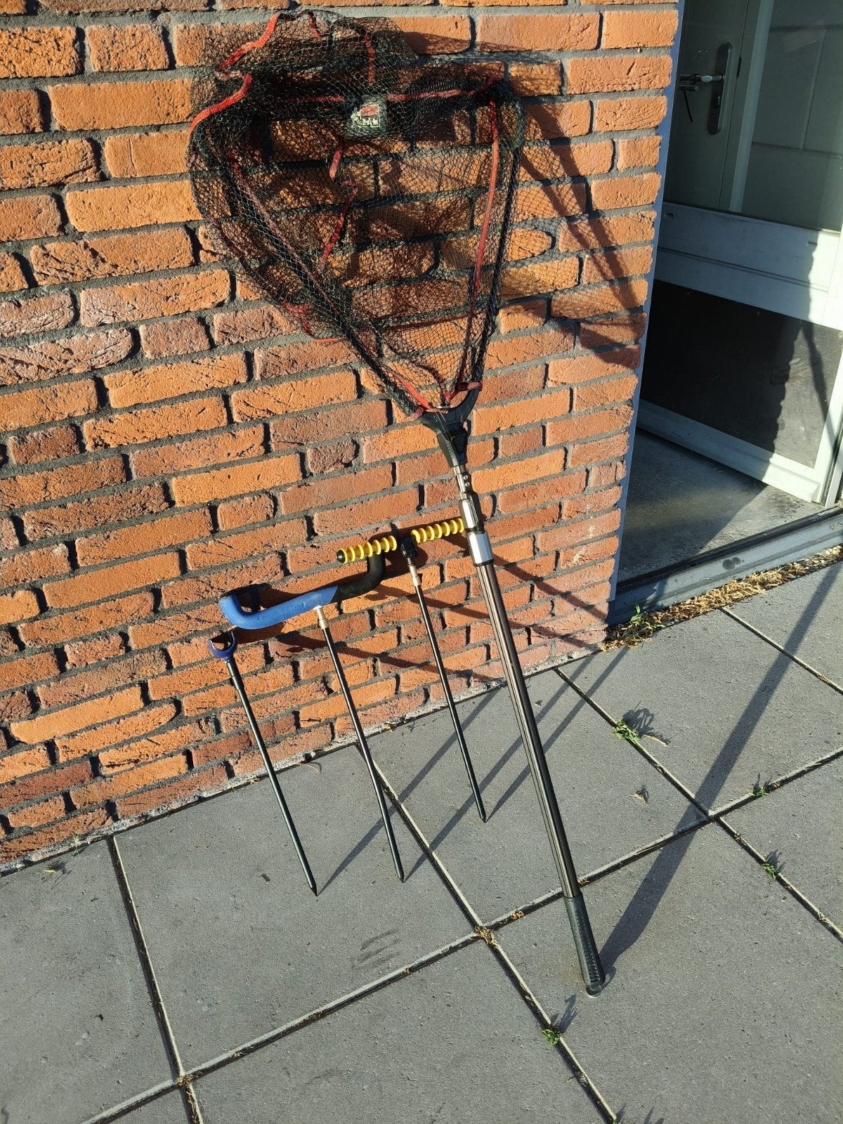 Visnet met steunen - Gebruikt, Ophalen, Gebruikt, Net of Fuik