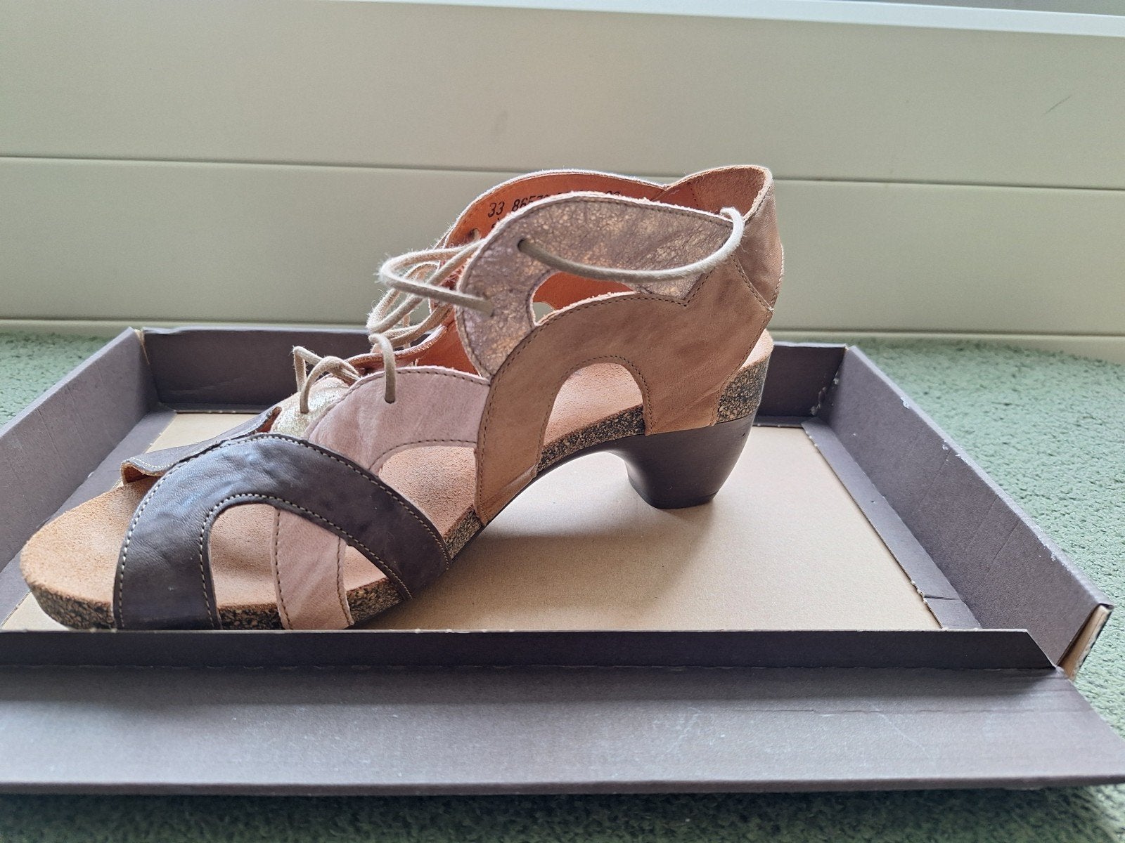 Think! Traudi - Comfortabele en stijlvolle zomerschoenen, Bruin, Think!, Nieuw, Sandalen of Muiltjes