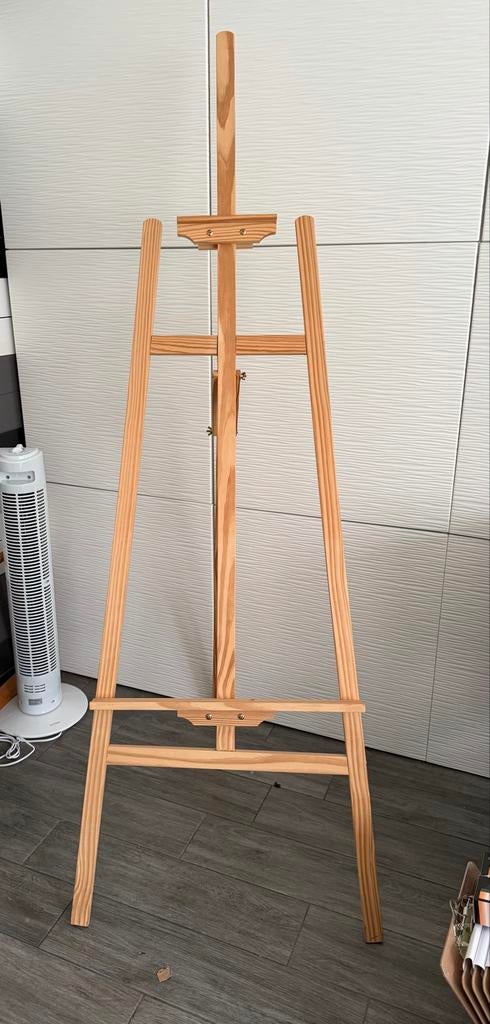 Grote houten schildersezel - perfect voor kunstenaars, Hobby en Vrije tijd, Ophalen, Gebruikt, Ezel