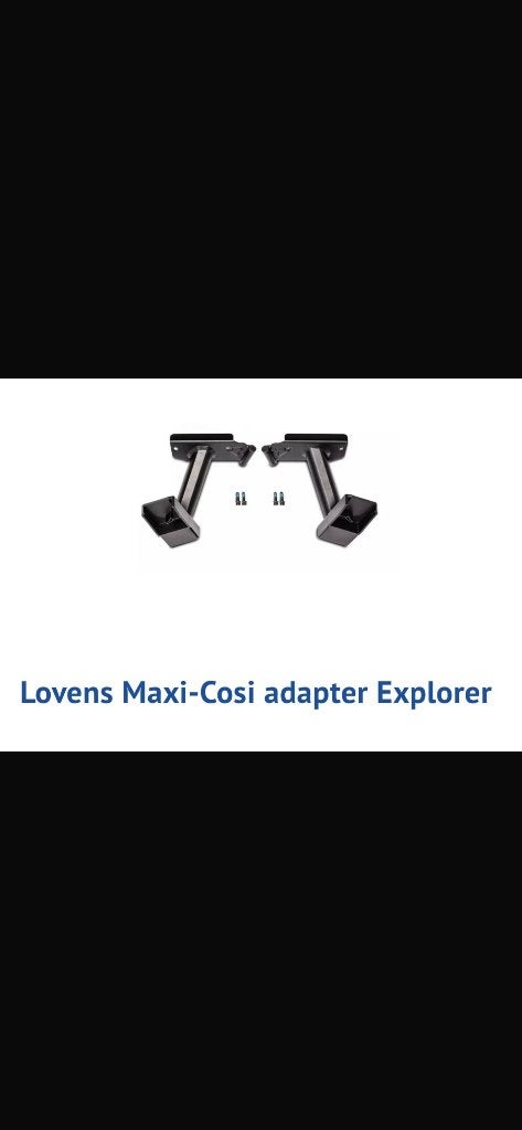 Lovens bakfiets adapters voor autostoel, Ophalen of Verzenden, Gebruikt, Lovens
