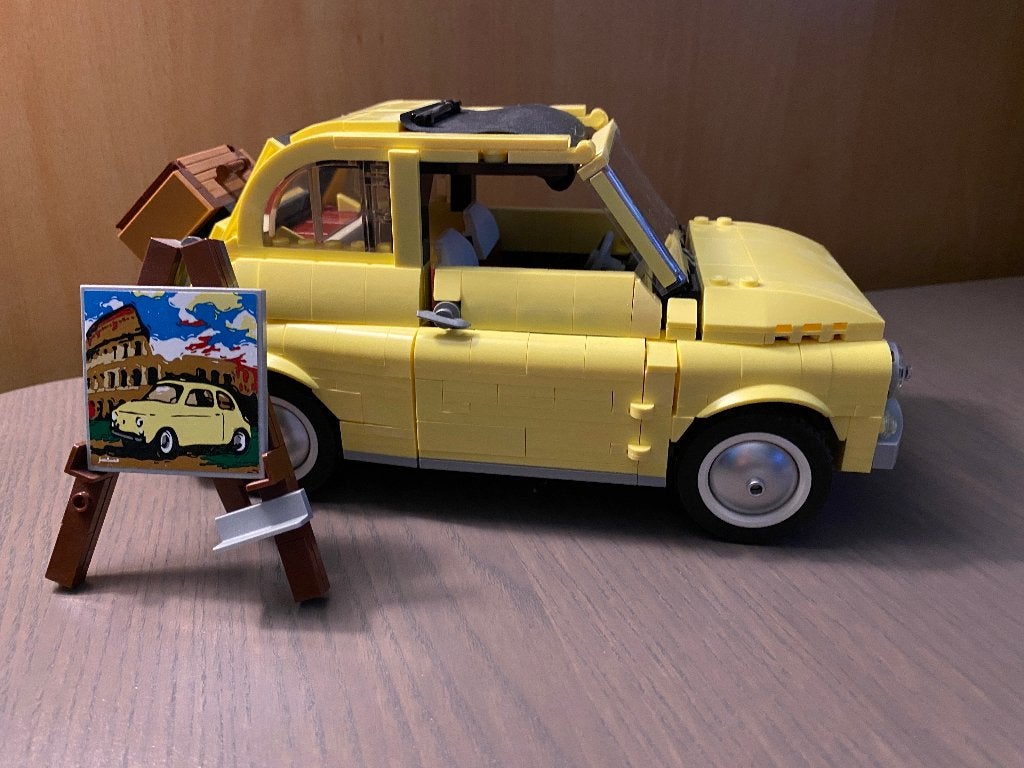 Lego 10271 Fiat, Lego, Ophalen of Verzenden, Zo goed als nieuw, Compleet