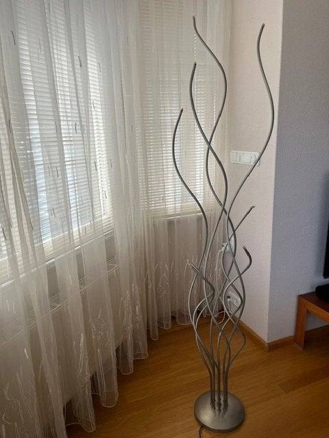 Lampadaire vloerlamp (LED), Ophalen, Modern design, Zo goed als nieuw, G4