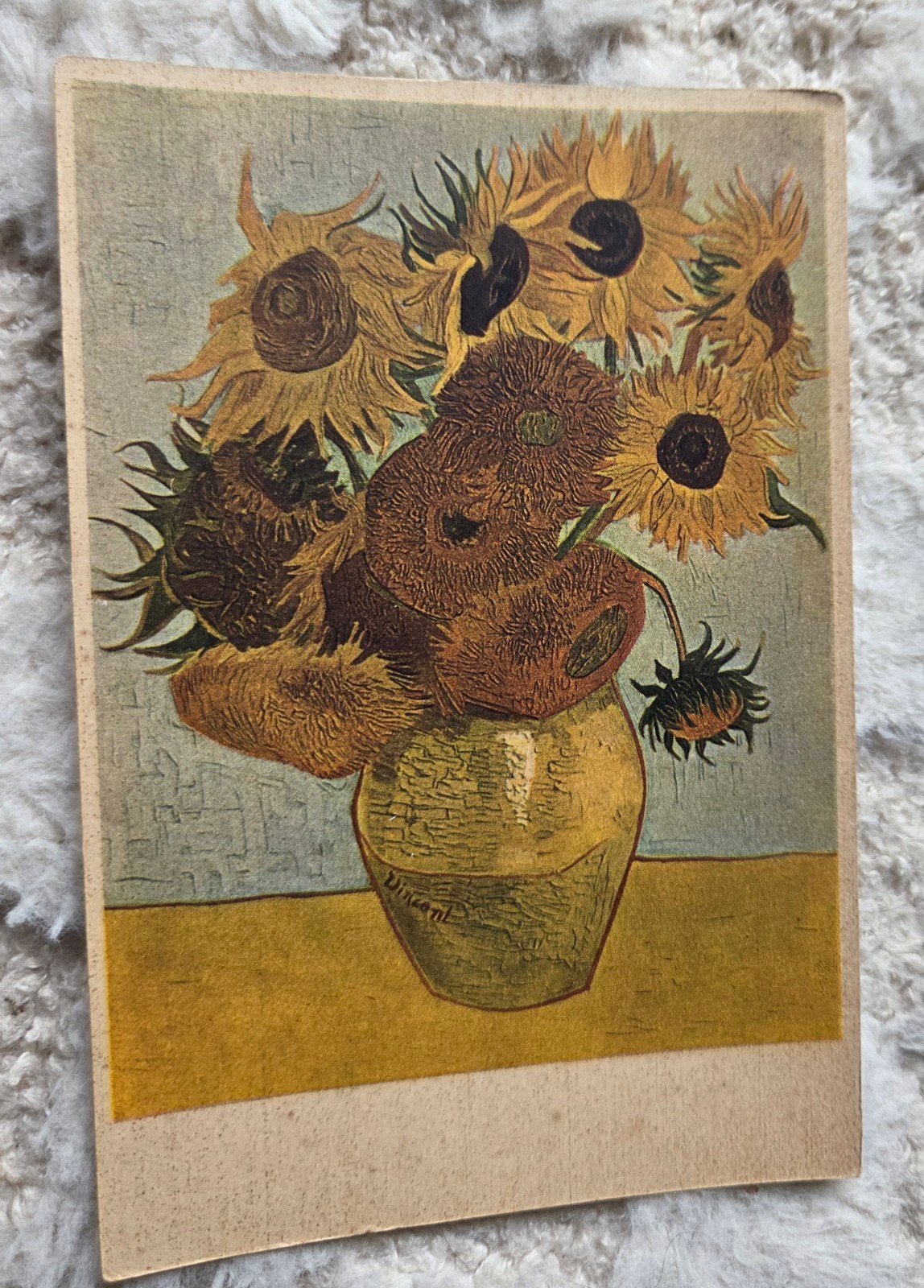Zonnebloemen - Vincent van Gogh, Verzenden, Gelopen, Overige thema's