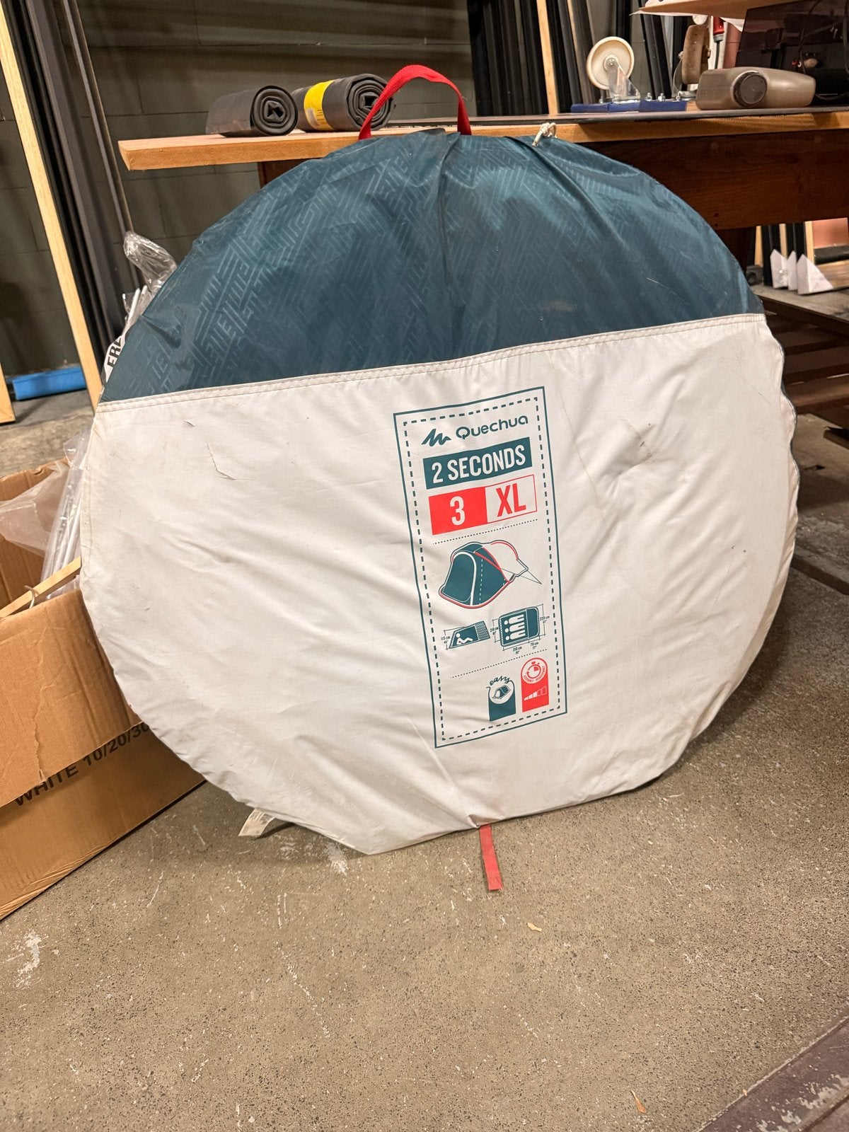 Quechua 2 Seconds 3 XL Tent - Snel op te zetten!, Ophalen of Verzenden, Gebruikt, Tot en met 3