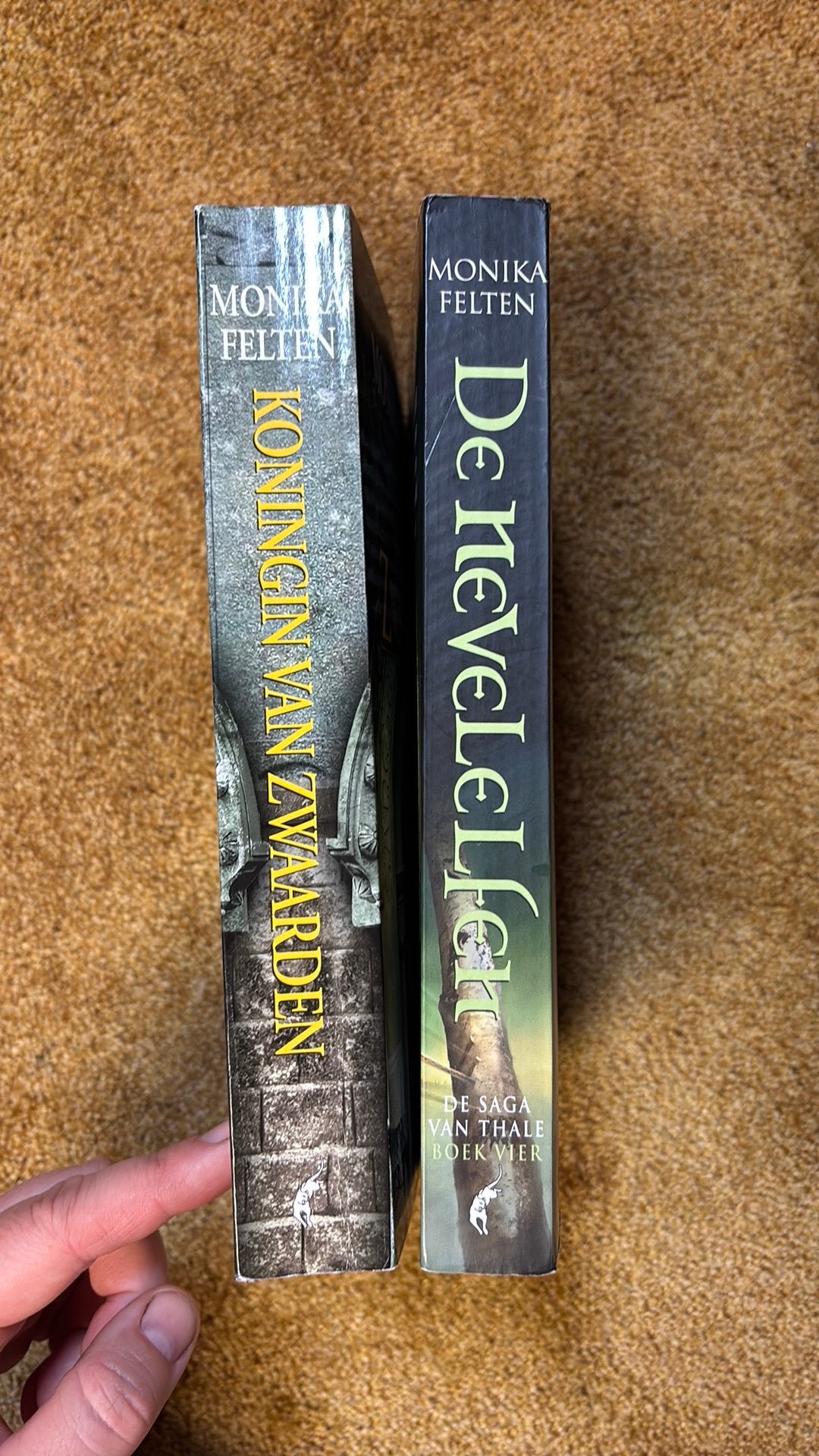 Monika Felten - Saga van Thale 4: Nevelelfen en Koningin Zwa, Boeken, Ophalen of Verzenden, Gelezen