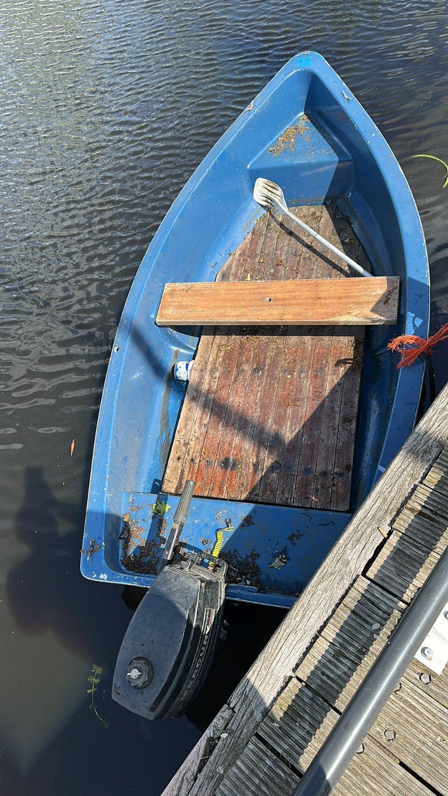 Blauwe bootje, Ophalen