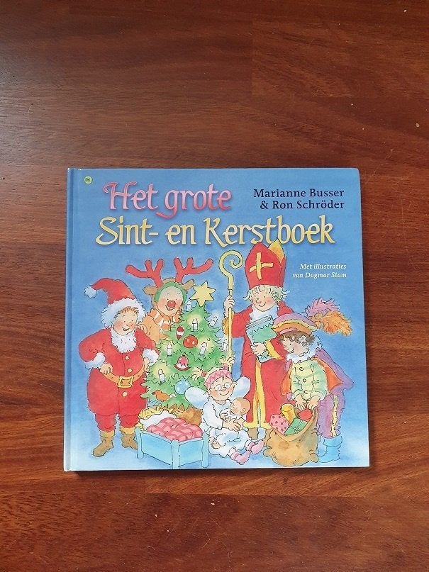 Het grote Sint- en Kerstboek van Marianne Busser, Boeken, Ophalen of Verzenden, Zo goed als nieuw, Fictie algemeen, Voorleesboek