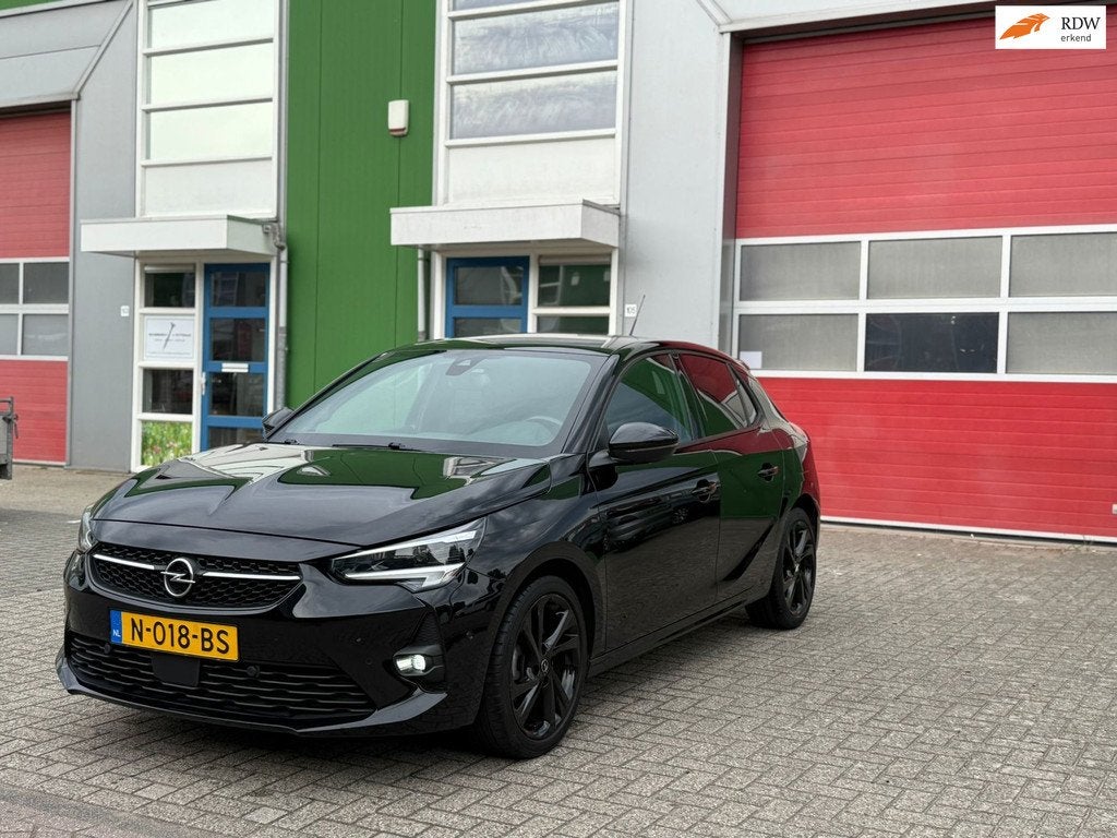 Opel Corsa 1.2 GS Line Automaat -Pano / Camera / Carplay / D, Auto's, Gebruikt, 1133 kg, Leder en Stof, 19 km/l