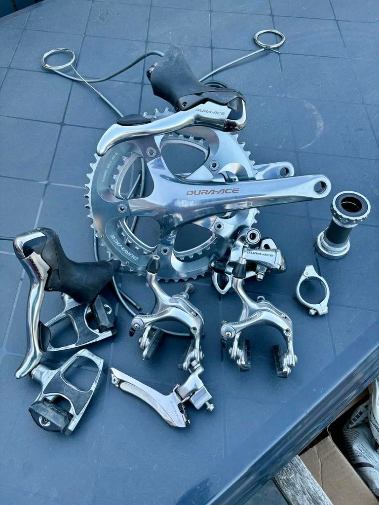 Dura-ace racefiets onderdelen volledige groep, Fietsen en Brommers, Fietsonderdelen, Ophalen of Verzenden