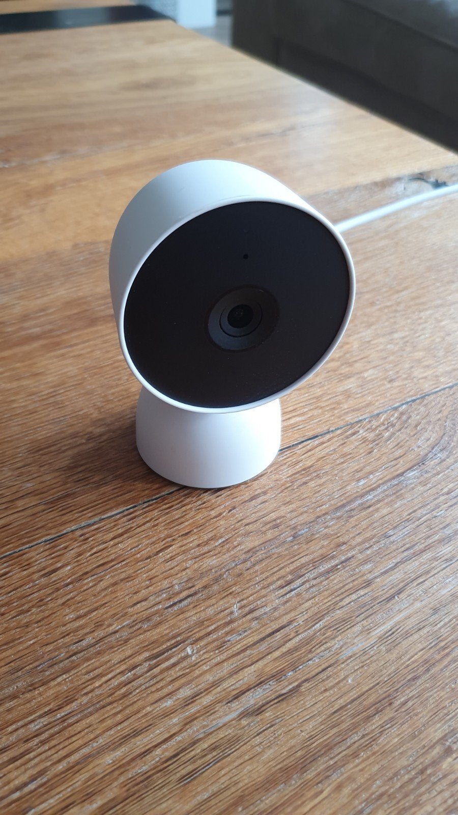 Google Nest Cam (bedraad) - Binnencamera, Ophalen, Zo goed als nieuw, Binnencamera