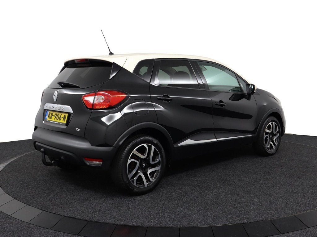 Renault Captur 1.2 TCe Dynamique | Automaat | Trekhaak | Cam, Auto's, Automaat, Stof, 4 cilinders, Grijs
