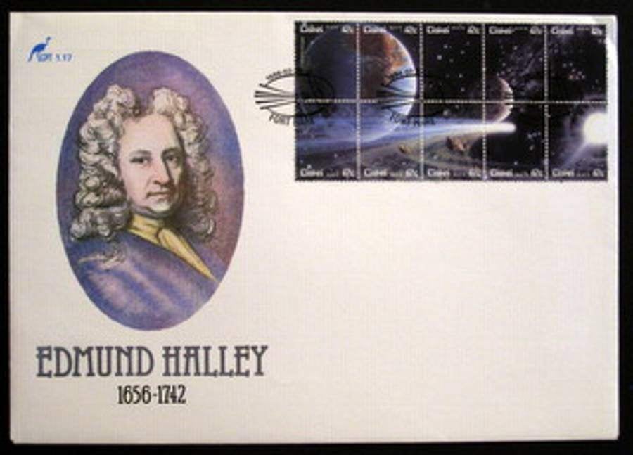 CISKEI 1986 Halley’s Komeet op FDC., Verzenden, Zuid-Afrika, Gestempeld