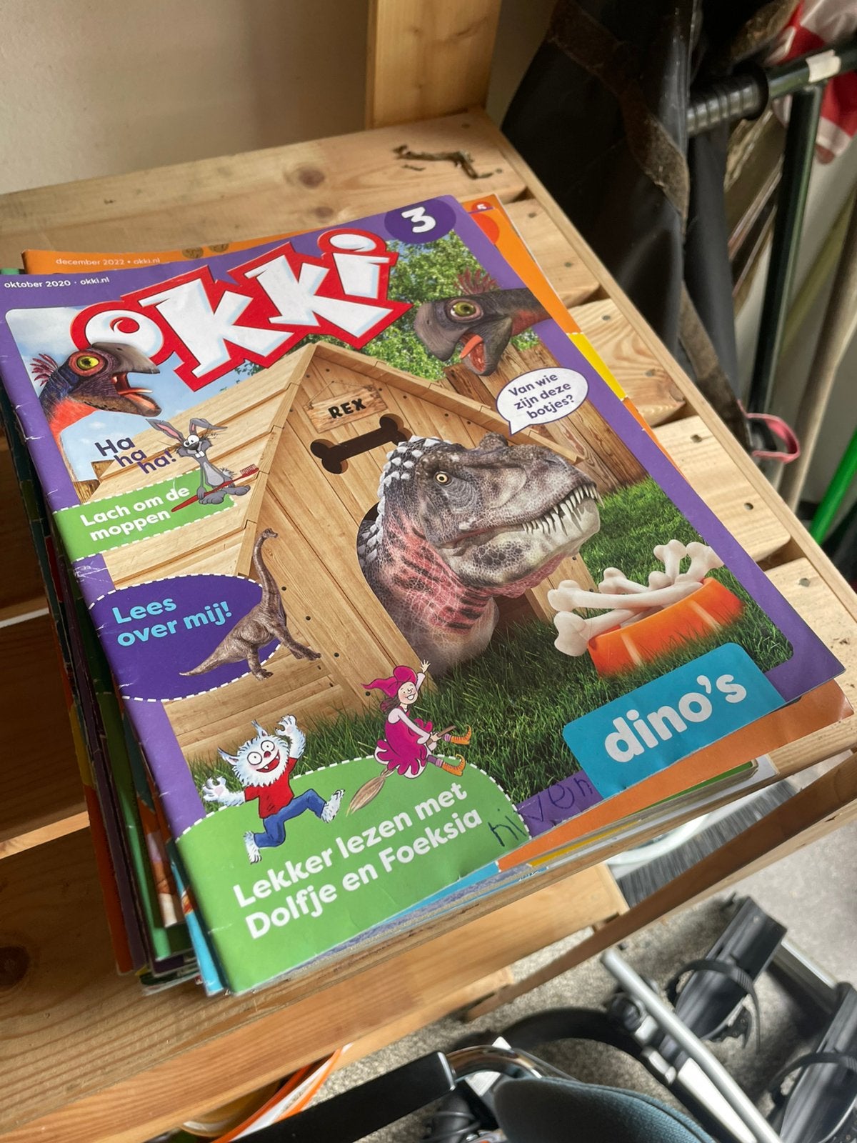 Grats stapel Okki, Ophalen, Gelezen